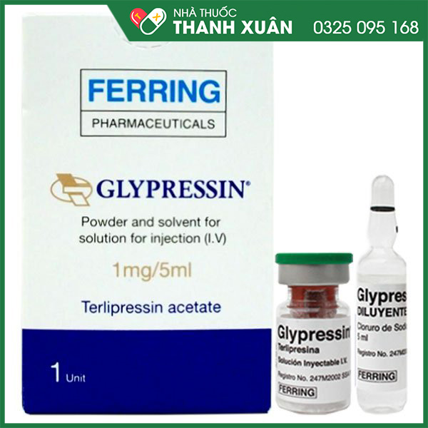 Thuốc Glypressin 1mg/5ml điều trị giãn tĩnh mạch